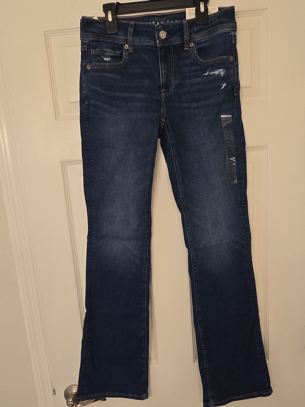 American Eagle Next Level Stretch Bootcut Low Rise Kick Boot Jeans 4 Regular